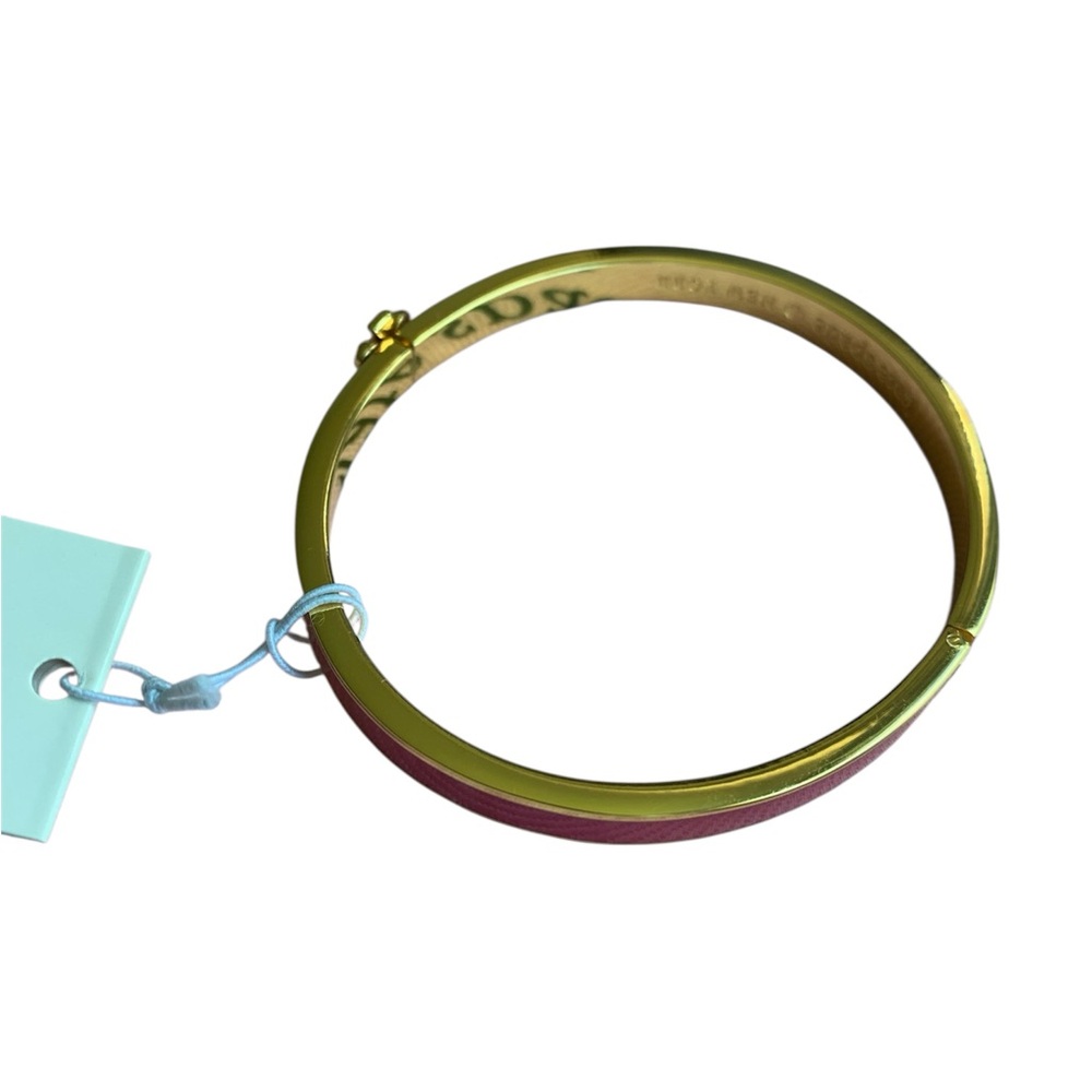 Kate Spade - Everyday Spade Pink and Gold Bangle - NWT - Picture 4 of 4